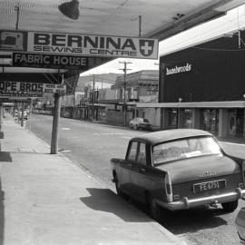 Main Street, c.1974; north side, looking west from Russell Street