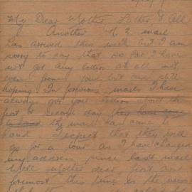 Christie Letter 2 October 1917