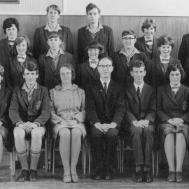 Upper Hutt College prefects 1967