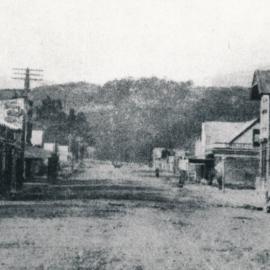 Main Street, looking east from near Princes Street, circa 1912.