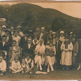 Wedding; Arthur England and Alice Hooper