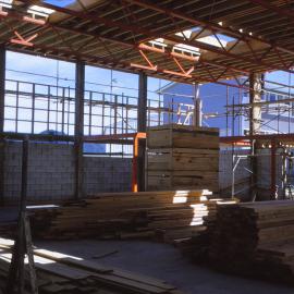 Upper Hutt College buildings 1968; Library interior