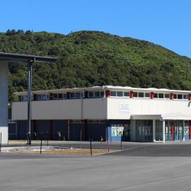 Upper Hutt College buildings 2015 12; library