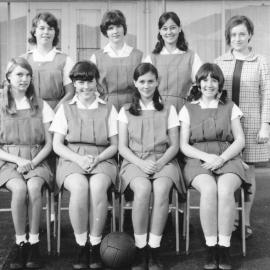 Upper Hutt College Sport; Netball 1968; 11