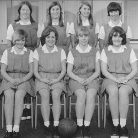 Upper Hutt College sport; Netball 1968; 13