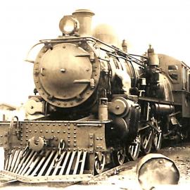 New Zealand Railways locomotive, Ab 4-6-2 class; number illegible