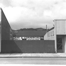Main St, Upper Hutt, Jan. 1948; south side 19, District Nurse-Kiwi Butchery (R7)