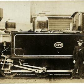 New Zealand Railways locomotive, Fa 0-6-2 class; number 276