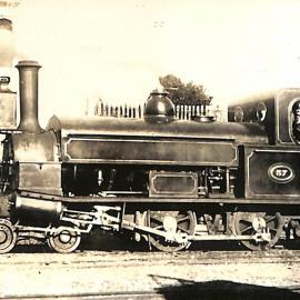 New Zealand Railways locomotive, G 4-4-0 ST class; number 57
