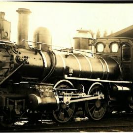 New Zealand Railways locomotive, K 2-4-0 class; number 96; re-boilered