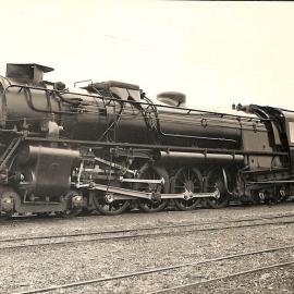 New Zealand Railways locomotive, K 4-8-4 class; number 900; first of this class.
