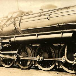 New Zealand Railways locomotive, K 4-8-4 class; number 900; first of this class.