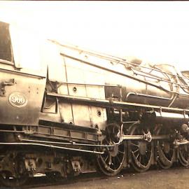 New Zealand Railways locomotive, K 4-8-4 class; number 900; first of this class.
