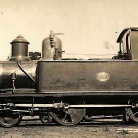 New Zealand Railways locomotive, L 2-4-0 T class; number 219 as supplied; 2-4-0