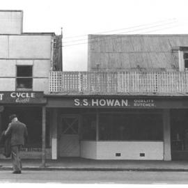 Main St, Upper Hutt, Jan. 1948; south side 10, Jowitt-Hazelwoods (R15)