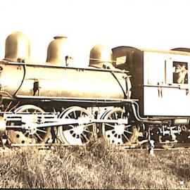 New Zealand Railways locomotive, N 2-6-2 class, 1885; number illegible