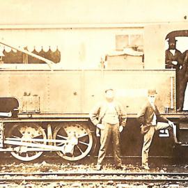 New Zealand Railways locomotive, R 0-6-4 T class; number illegible