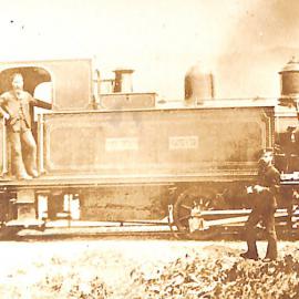New Zealand Railways locomotive, S 0-6-4 T class; number illegible