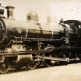 New Zealand Railways locomotive, Ub 4-6-0 class; number 17, as built.