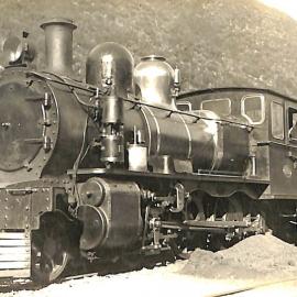 New Zealand Railways locomotive, Uc 4-6-0 class; number illegible