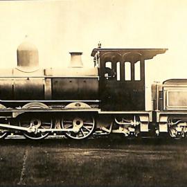 New Zealand Railways locomotive, V 2-6-2 class; number unknown