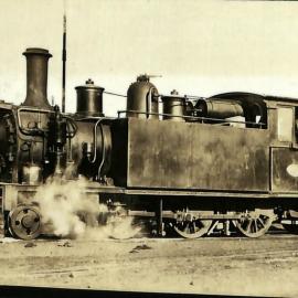 New Zealand Railways locomotive, Wa 2-6-2 T class; number illegible