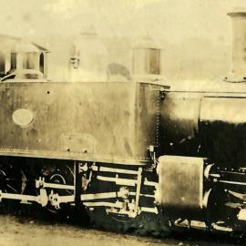 New Zealand Railways locomotive, W 2-6-2 T class; number illegible