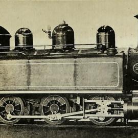 New Zealand Railways locomotive, Wb 2-6-2 T class; number unknown; maker's photo