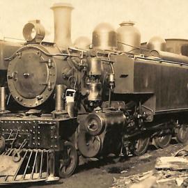 New Zealand Railways locomotive, Wg 4-6-4 T class; number illegible