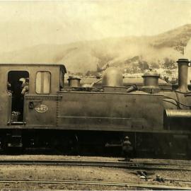 New Zealand Railways locomotive, Wh 2-6-2 T class; number 447