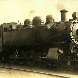 New Zealand Railways locomotive, Wj 2-8-4 T class; number 466 (Manawatu 3)
