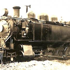 New Zealand Railways locomotive, Wj 2-8-4 T class; number 466 (Manawatu 3)