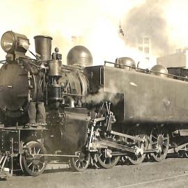 New Zealand railways locomotive, Wab 4-6-4 T series; number illegible