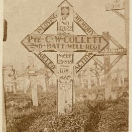 Collett grave marking