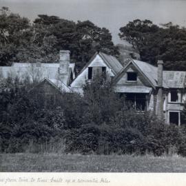 Old house; Barton homestead album  5; 'The Manor House', Trentham; 'A Romantic Pile'.