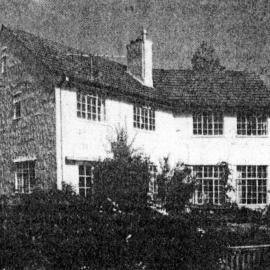 House, Chatsworth Road; No. 71, 'Woodhill'; west end and north (garden) front, looking south.
