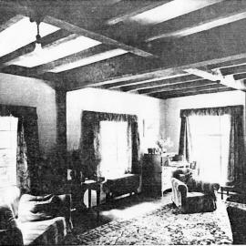 House, Chatsworth Road; No. 71, 'Woodhill'; the drawing room, from the south-east corner.