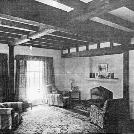 House, Chatsworth Road; No. 71, 'Woodhill'; the drawing room, from the south-west corner.