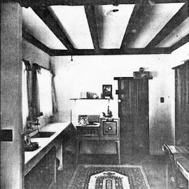 House, Chatsworth Road; No. 71, 'Woodhill'; the kitchen, from the north corner.