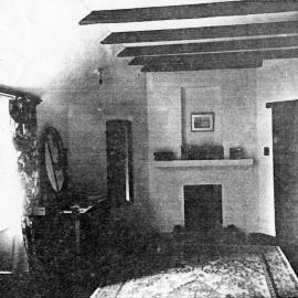 House, Chatsworth Road; No. 71, 'Woodhill'; bedroom 1 (the largest); fireplace.