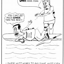Hutt City name-change cartoon by Jason Crawford