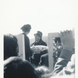 City status celebrations 1966, Maidstone Park; Lady Fergusson and Mrs Kidman.