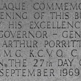 Memorial, Civic Centre opening
