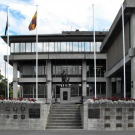 Memorials; Civic Centre; overall view.