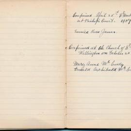 St John's Church-wardens' Book & Register