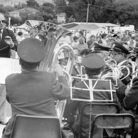 Municipal Band conducted by Ed Warne during Summer Carnival.