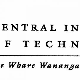 Central Institute of Technology; crest adopted in May 1991.