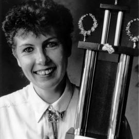 Brenda Anderson, 1991; overall winner, Hawkes Bay Country Music Awards.
