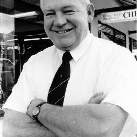 Peter Owles, pharmacist; president of retailers' association.