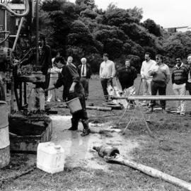 Rimutaka Community Sports Trust; test bores on the proposed sports centre site. 